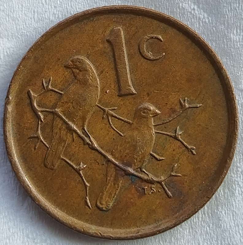 1985   1c   COIN  RSA                    SUN17653