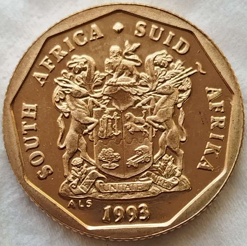 1993   20c   COIN  RSA                    SUN17659