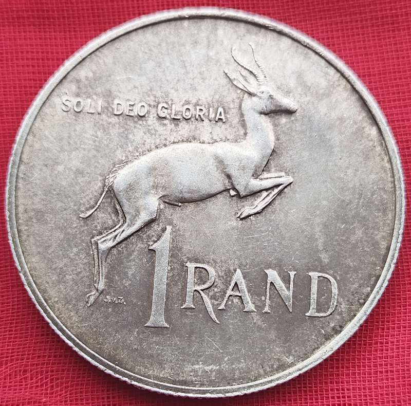 1967  SILVER   R1   COIN   (Afrikaans)       SUN16882