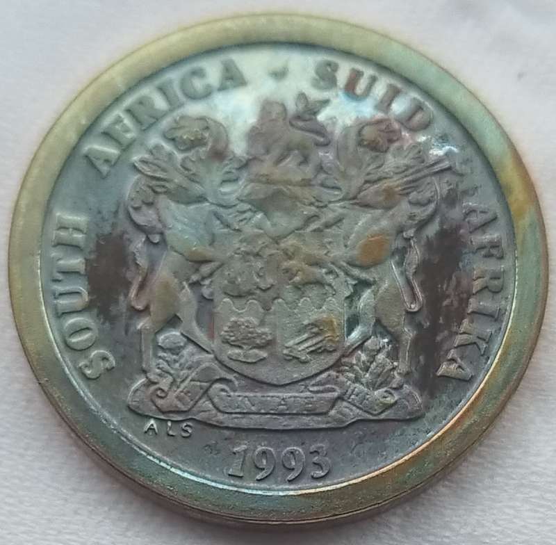 1993   5c  COIN    RSA                      SUN17678