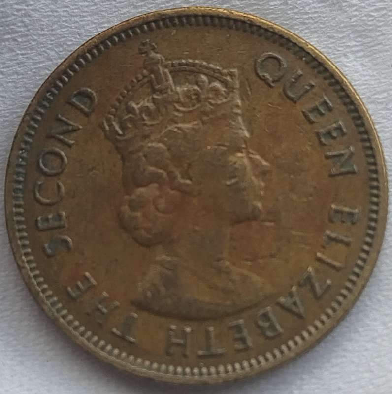 1974   TEN CENTS COIN       HONG KONG                      SUN17683