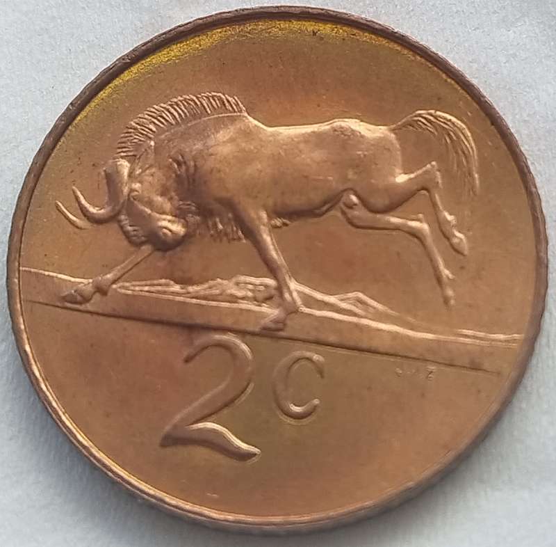 1965   2c   COIN   (Afrikaans)       SUN17685