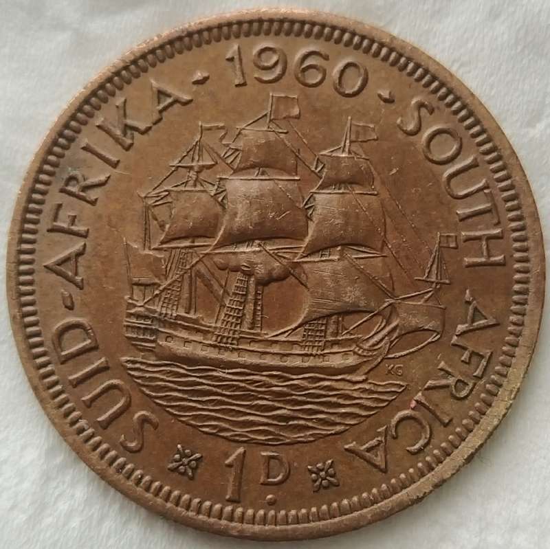 1960     PENNY  COIN        SA                       SUN17691