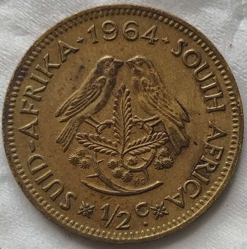 1964  1/2 CENT      RSA       SUN17697