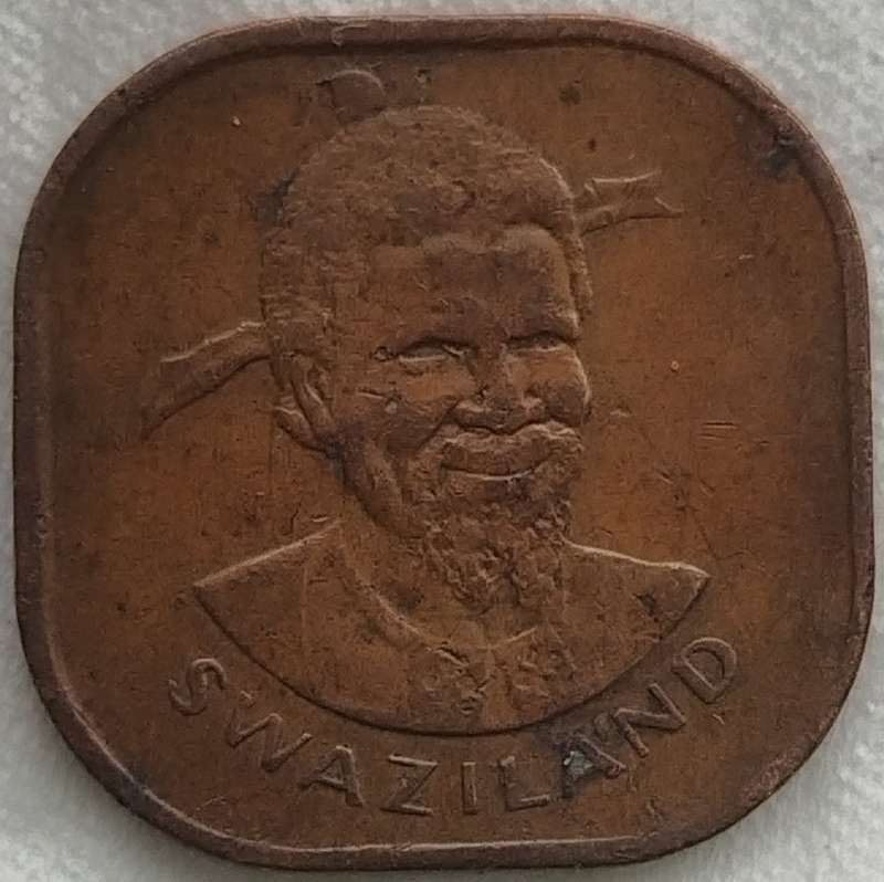 1974   2 CENTS   COIN       SWAZILAND                      SUN17704