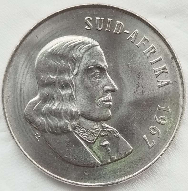 1967  50c   COIN   (Afrikaans)       SUN17712
