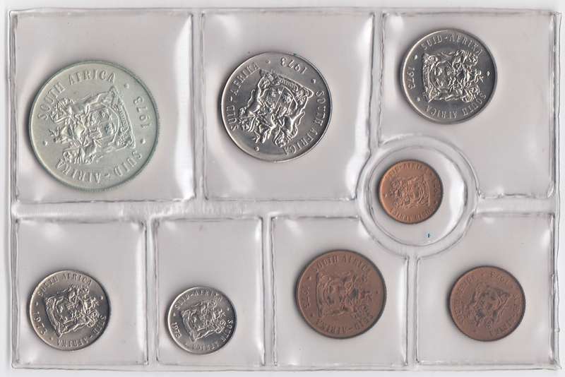 1973 MINT PACK UNC WITH SILVER R1 COIN       RSA