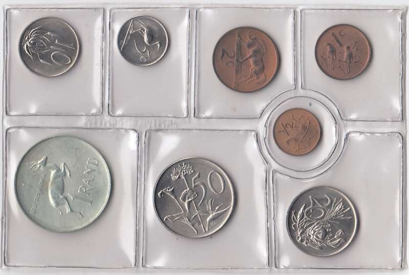 1973 MINT PACK UNC WITH SILVER R1 COIN       RSA