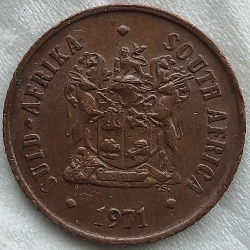 1971   1c   Coin                SUN17731