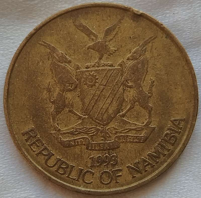 1993    5 Dollar     Namibia       SUN17742