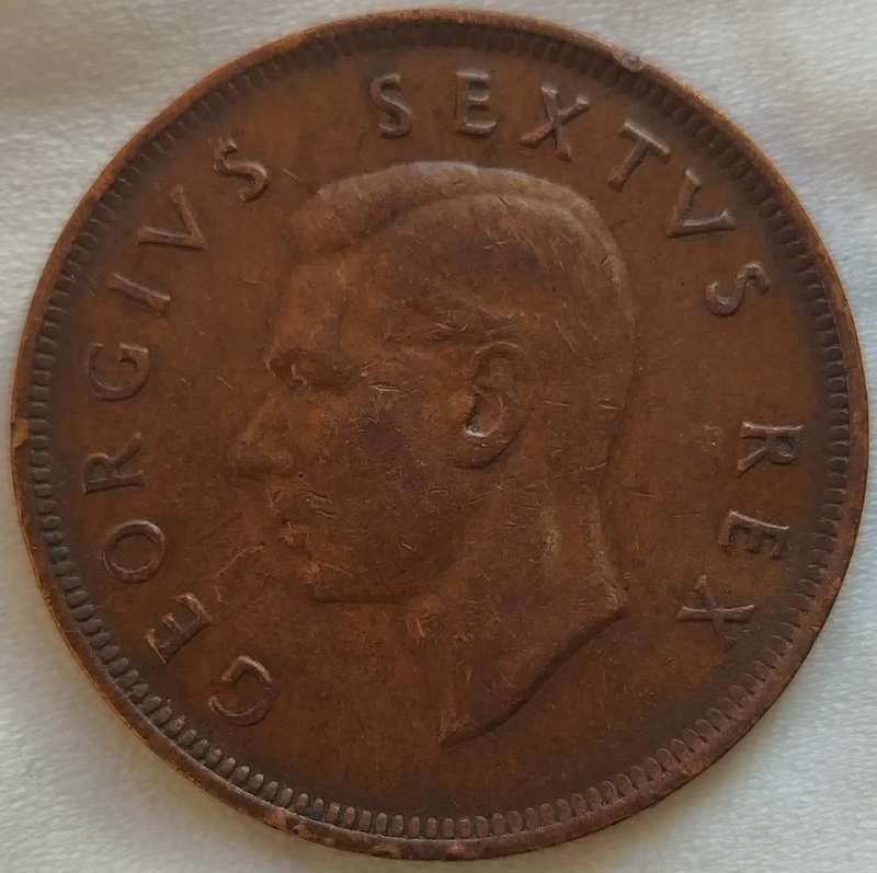 1952       PENNY  COIN        SA                       SUN17743
