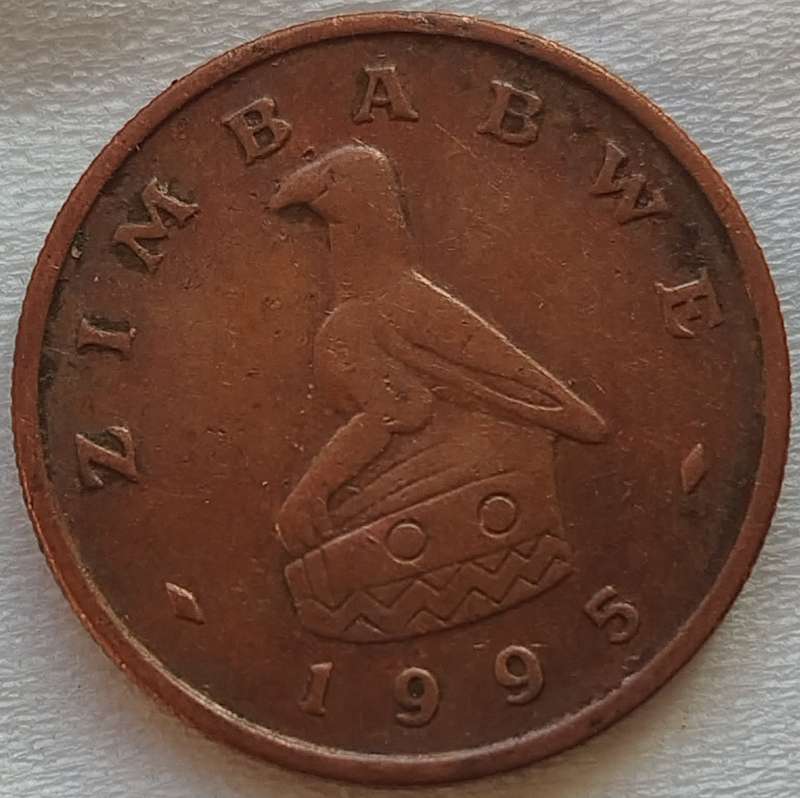1995      1 Cents     Zimbabwe          SUN17744