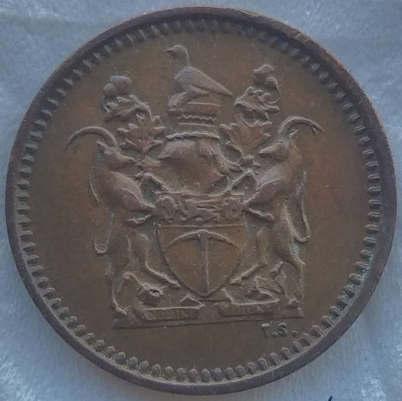 1970    1/2 Cents  COIN       Rhodesia               SUN17750