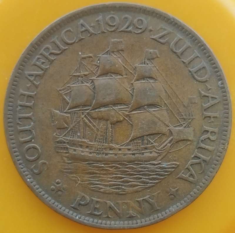 1929     PENNY  COIN        SA                       SUN17755