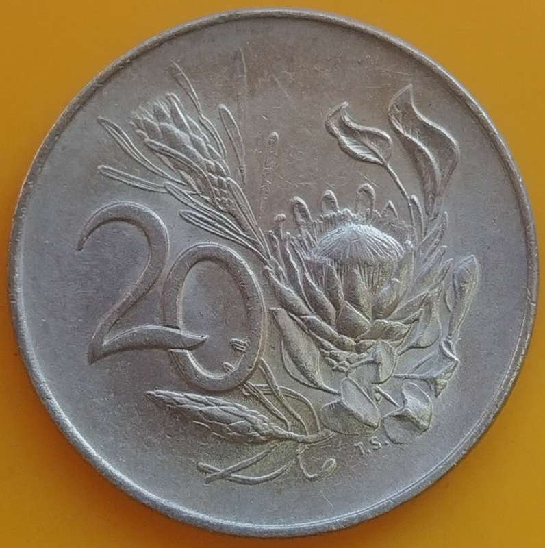 1965   20c   COIN   (Afrikaans)       SUN17757