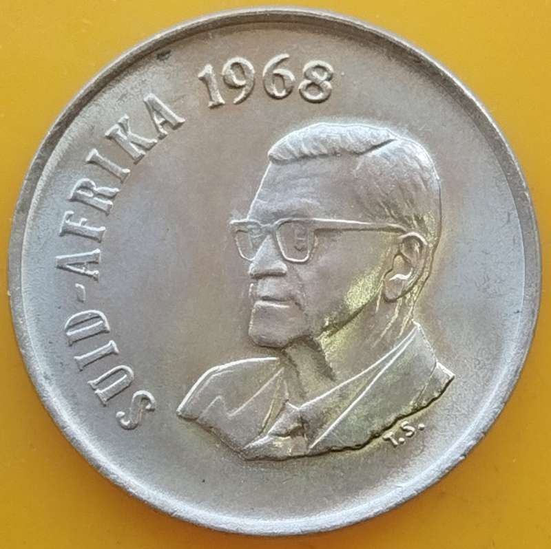 1968   10c   COIN   (Afrikaans)       SUN17759