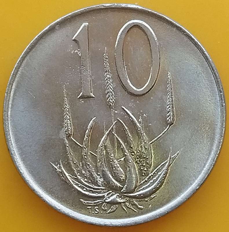 1968   10c   COIN   (Afrikaans)       SUN17759