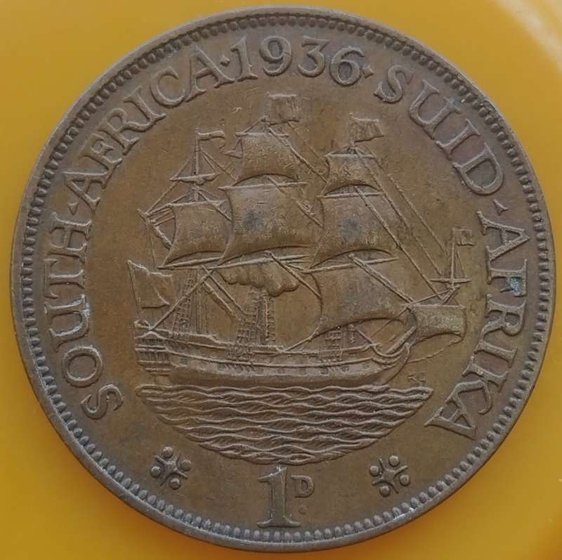 1936     PENNY  COIN        SA                       SUN17760