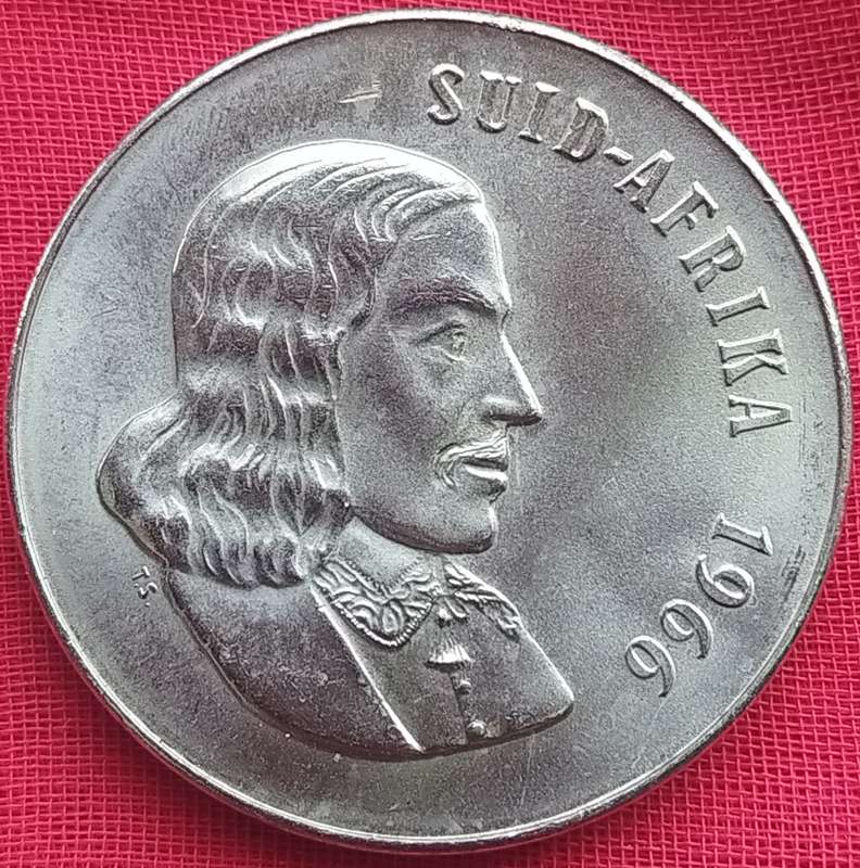 1966  50c   COIN   (Afrikaans)       SUN17766