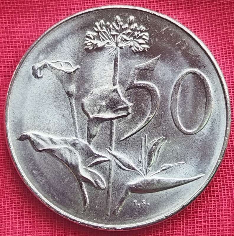 1966  50c   COIN   (Afrikaans)       SUN17766