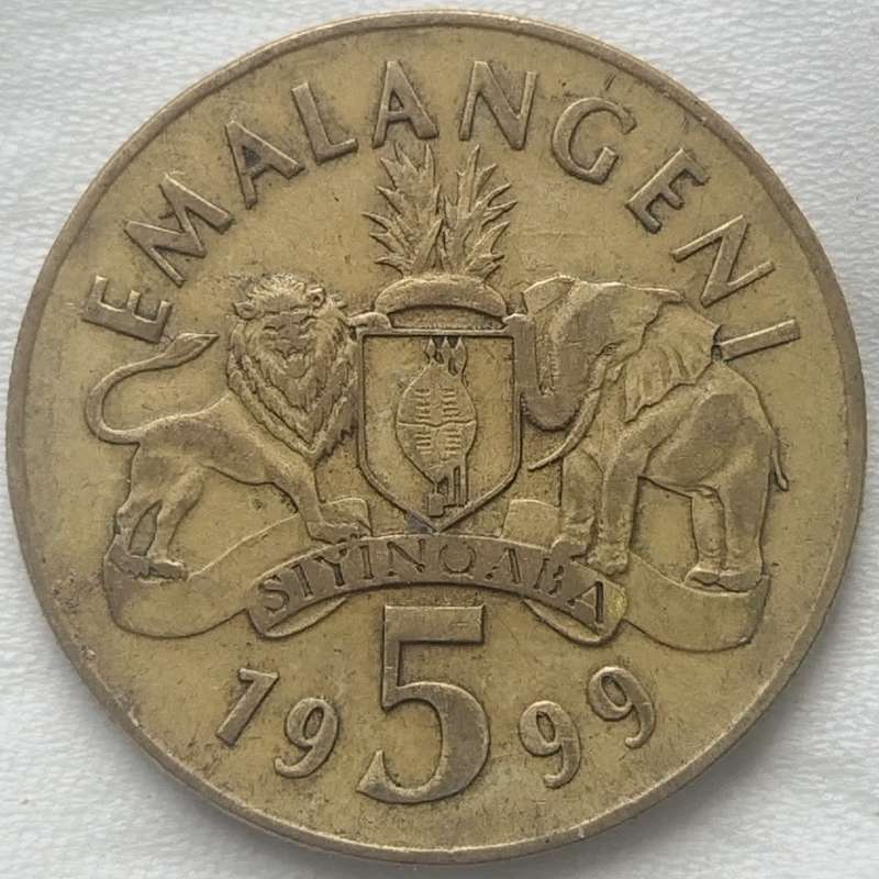 1999   1 EMALANGENI   COIN       SWAZILAND                      SUN17769