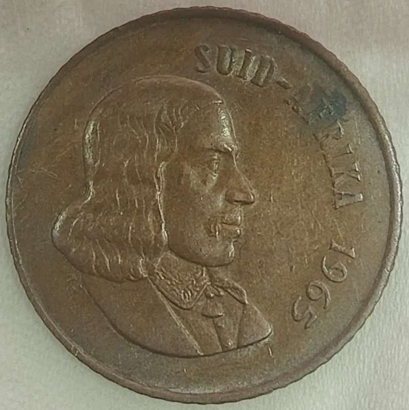 1965   2c   COIN   (Afrikaans)       SUN17778