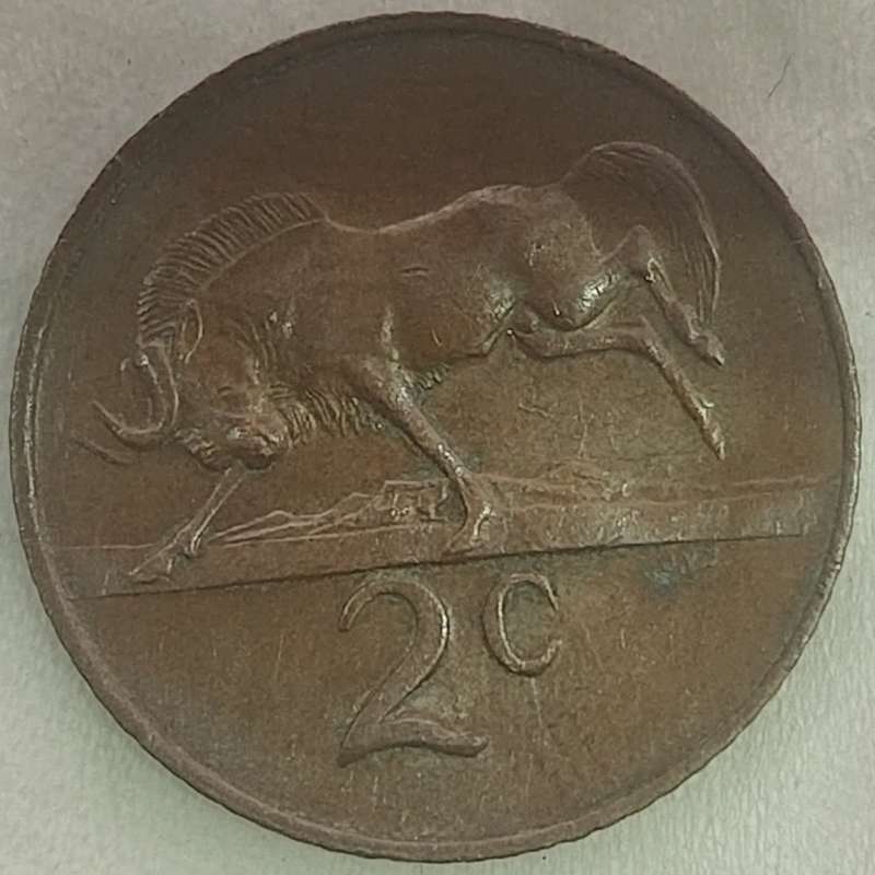 1965   2c   COIN   (Afrikaans)       SUN17778
