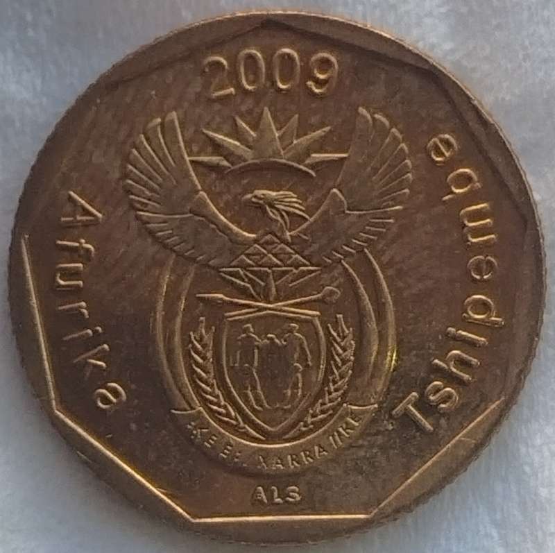 2009   20c   COIN  RSA                    SUN17781