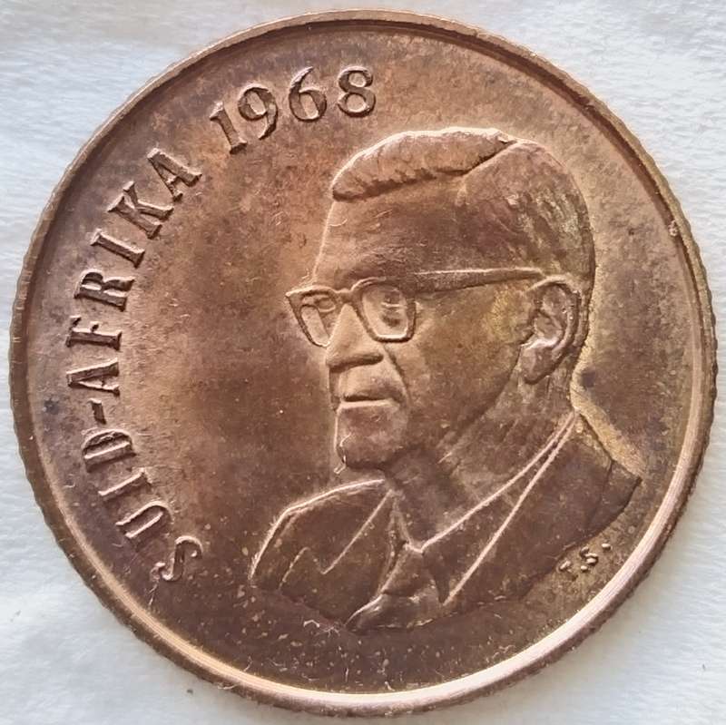 1968   2c   COIN   (Afrikaans)       SUN17785