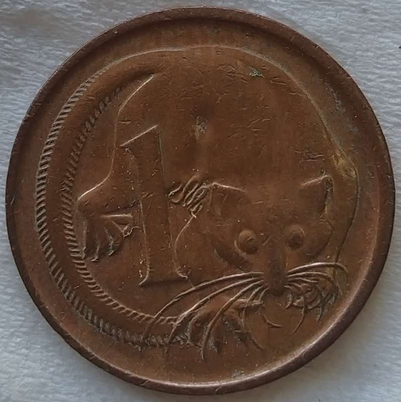 1976      1 cent -       AUSTRALIA          SUN17786