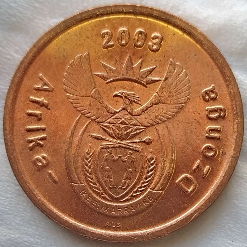 2003   5c   COIN  RSA                    SUN17787