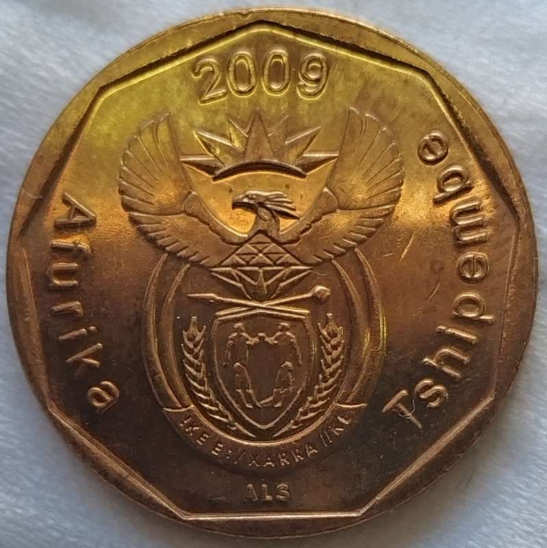 2009   20c   COIN  RSA                    SUN17788