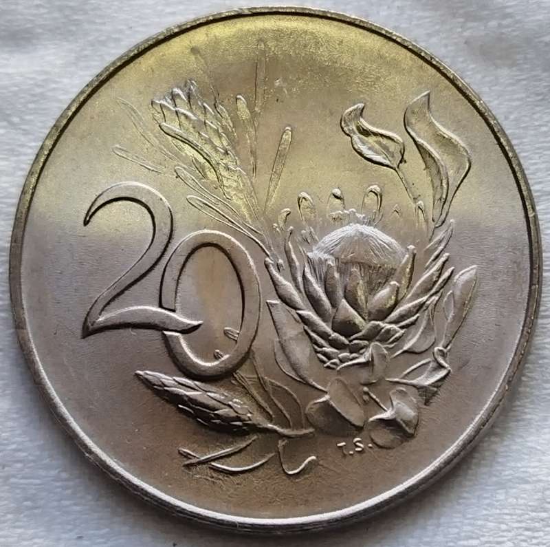 1965   20c   COIN   (Afrikaans)       SUN17794