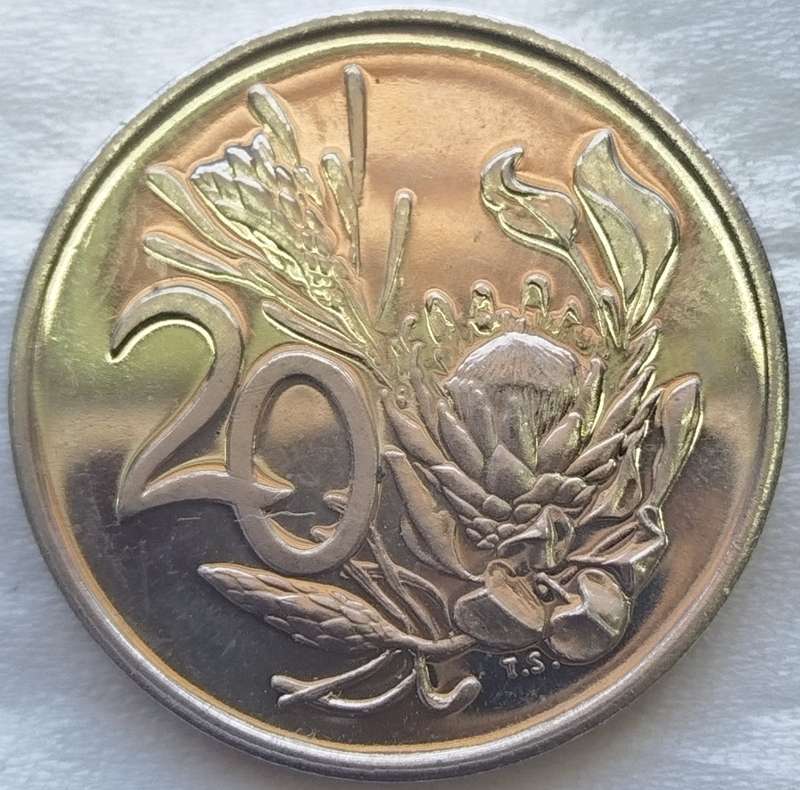 1971   20c   COIN  RSA                    SUN17797