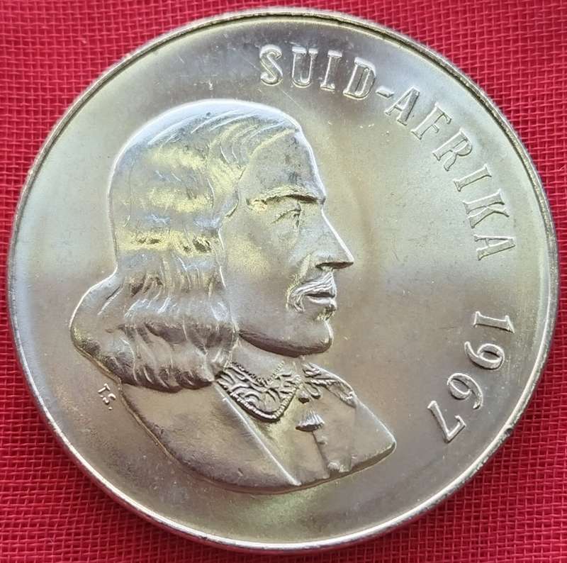 1967  50c   COIN   (Afrikaans)       SUN17803