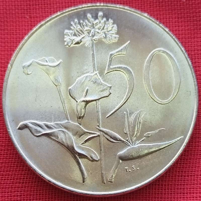 1967  50c   COIN   (Afrikaans)       SUN17803