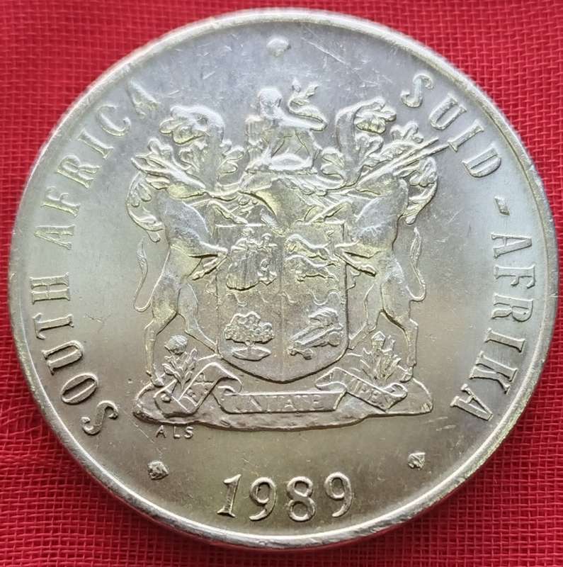 1989    50c    COIN     RSA             17806