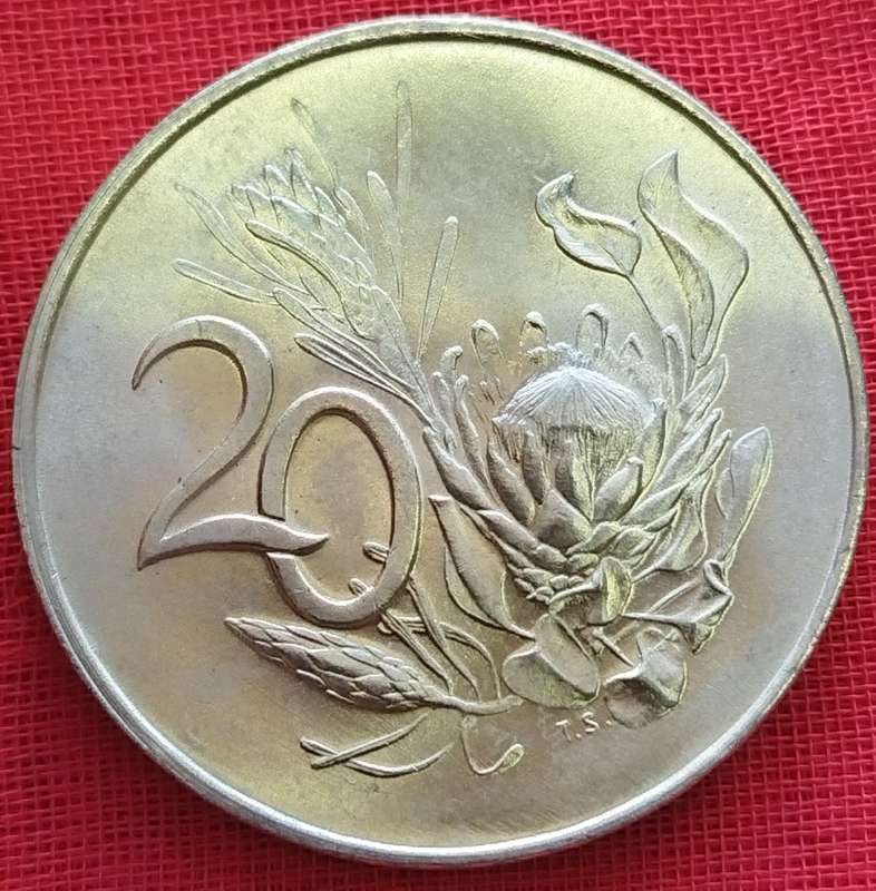 1968   20c   COIN   (Afrikaans)       SUN17807