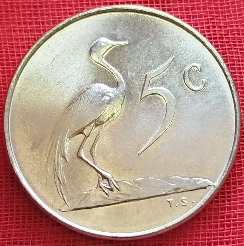1967   5c   COIN   (English)       SUN17808