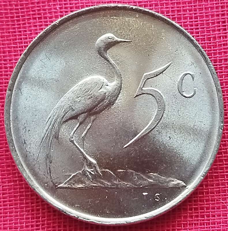 1968   5c   COIN   (English)       SUN17820