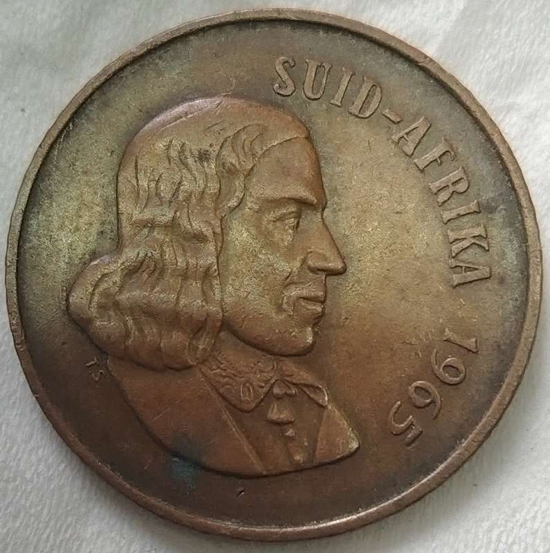 1965   2c   COIN   (Afrikaans)       SUN17827