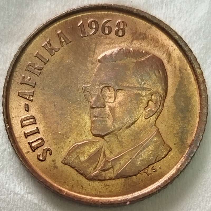 1968   1c   COIN   (Afrikaans)       SUN17833