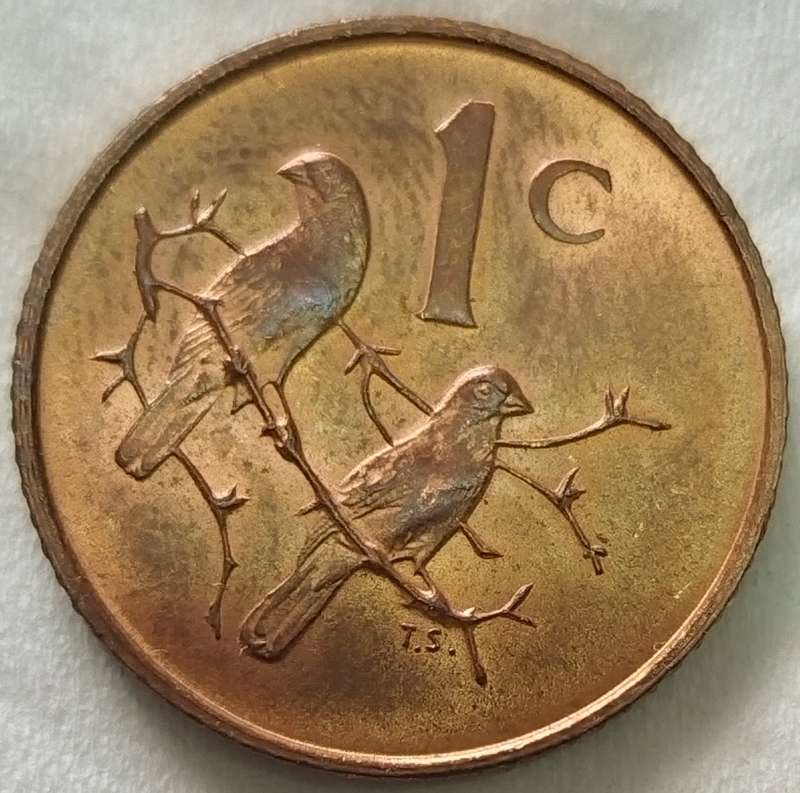 1968   1c   COIN   (Afrikaans)       SUN17833