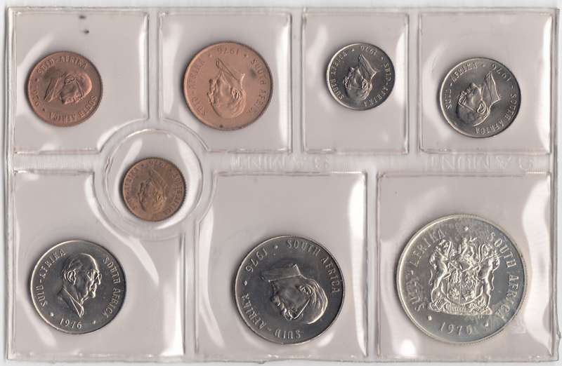 1976 MINT PACK UNC WITH SILVER R1 COIN       1976-030