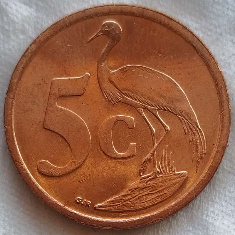 2005   5c   Coin        RSA        SUN17842