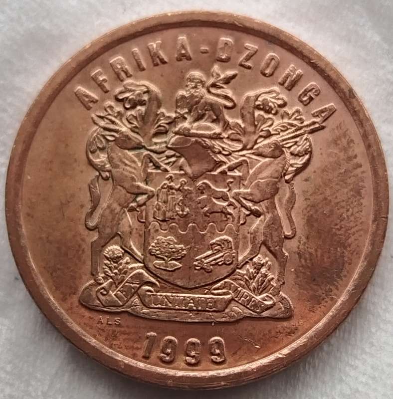 1999   5c   Coin        RSA        SUN17845