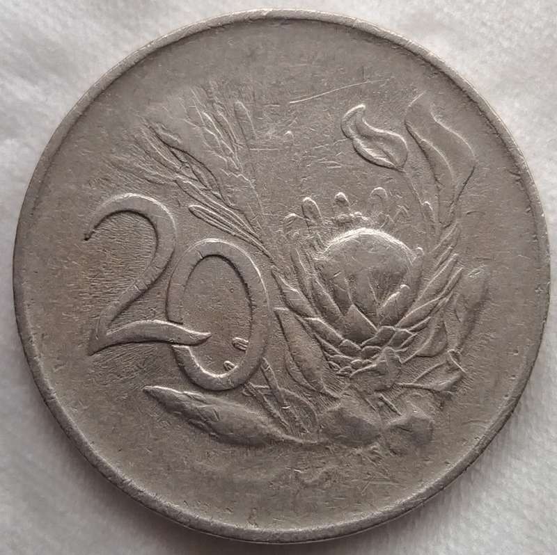 1965   20c   COIN   (Afrikaans)       SUN17846