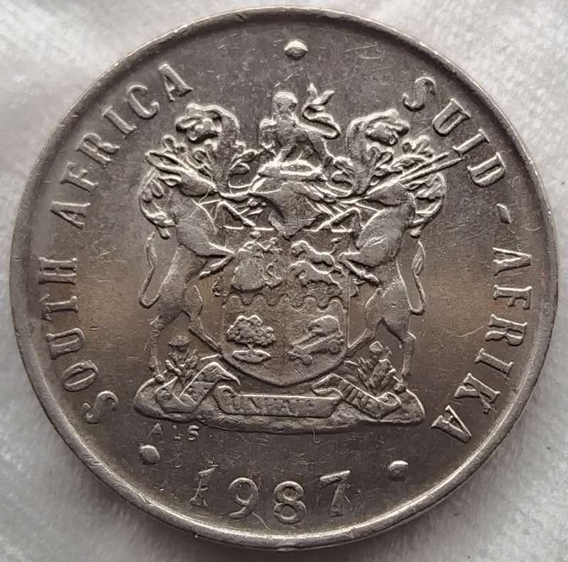 1987   10c   Coin   RSA             SUN17847