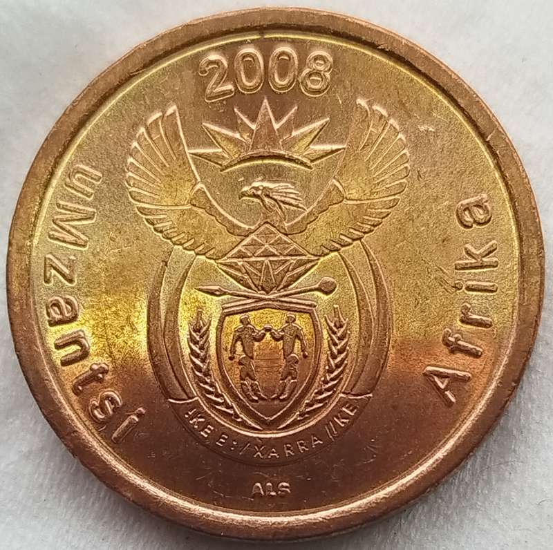 2008   5c   Coin        RSA        SUN17848