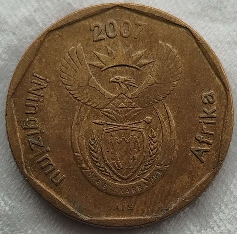 2007   20c   COIN  RSA                    SUN17849